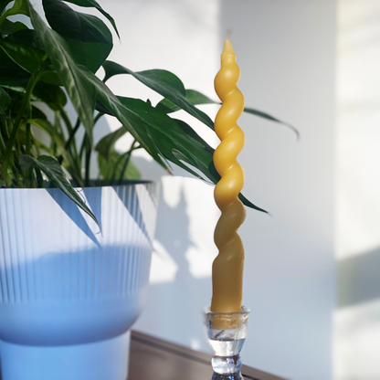 Twisted Taper Candle